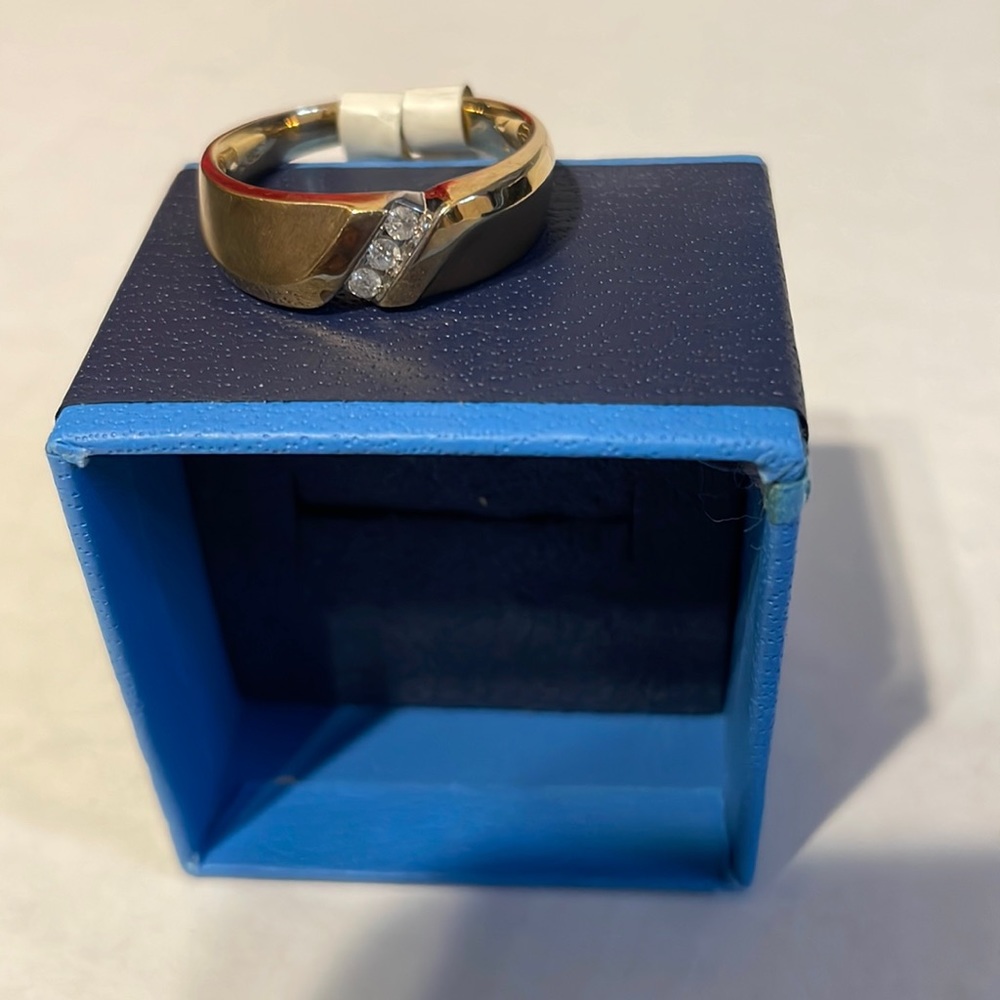 10karats Real Diamond Men Ring